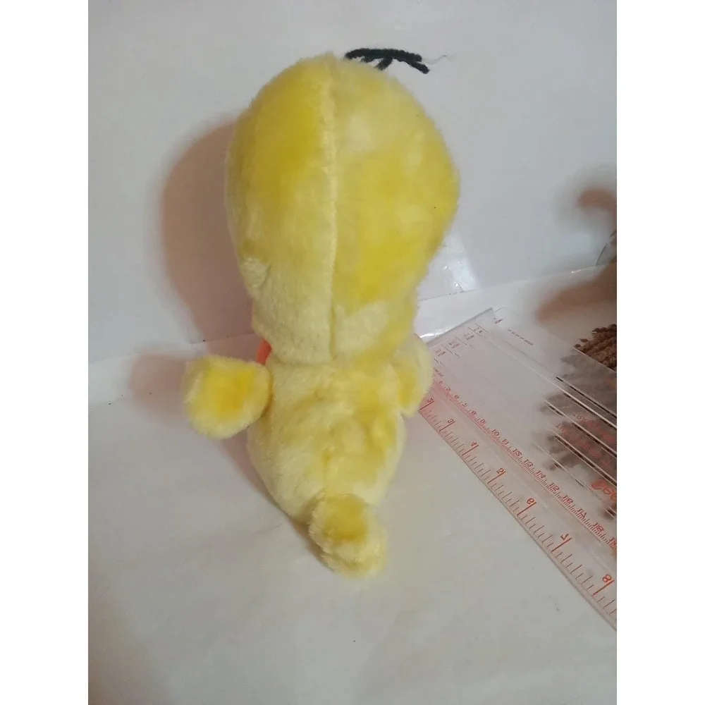 Tweety Bird Plush Stuffed Animal Looney Tunes Yellow Orange Feet 8